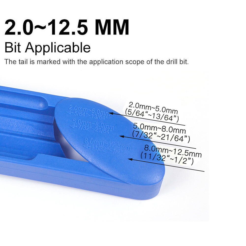 Drill Bit Sharpener Drill Bit Repair Tool Portable Corundum Grinding Wheel Drill Bit Sharpener Titanium Drill Portable Drill Bit Powered Tool Parts