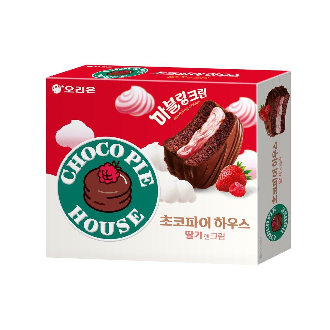 [Orion]⚡ New⚡ Choco Pie House Strawberry & Cream/Chocolate and cream ...