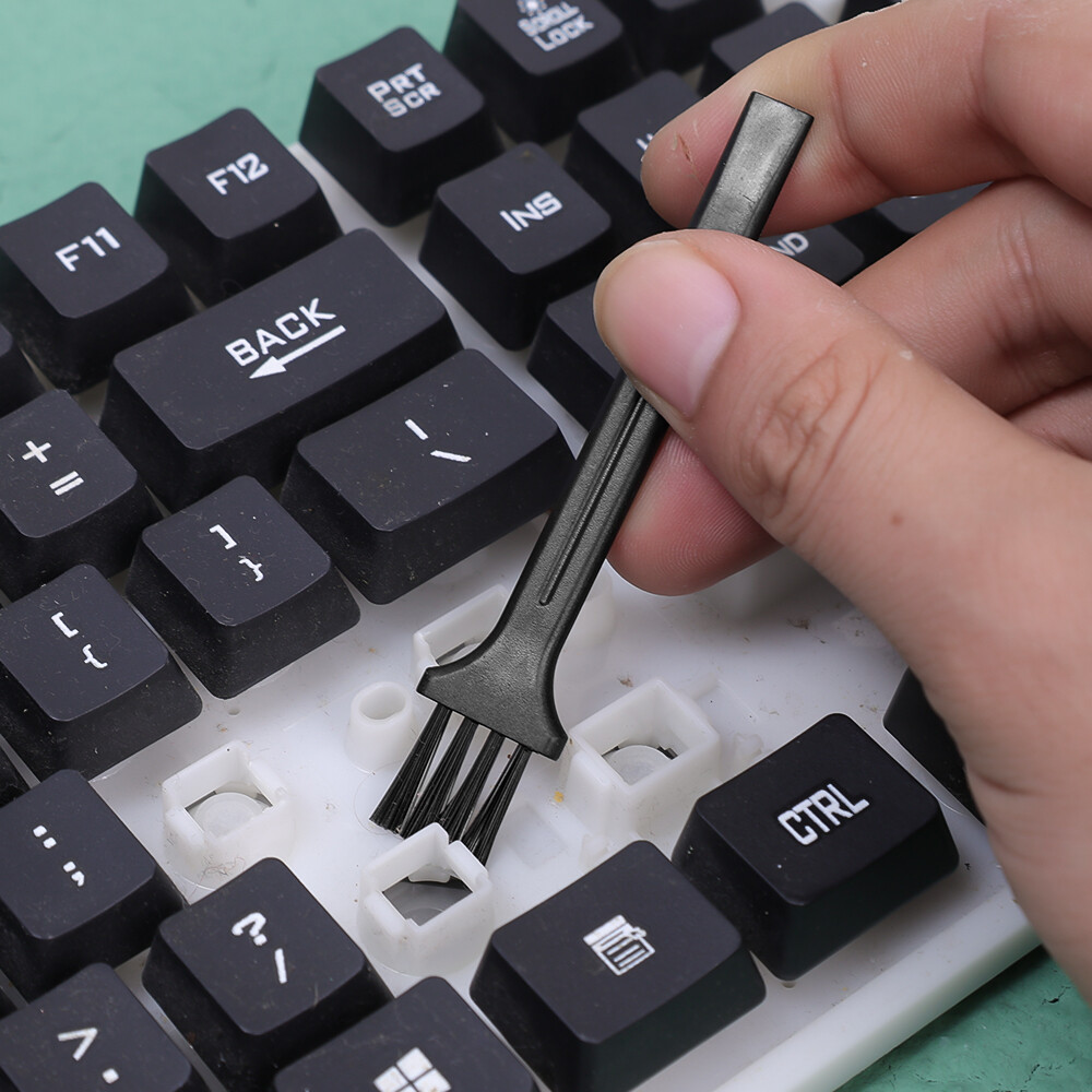 Multifunctional Electrical Mobile Phone Keyboard Long Handle Cleaning Brush To Remove Dust and Small Brush Accessories