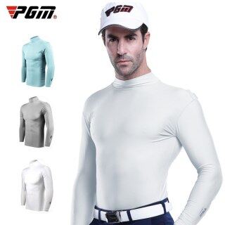 PGM Men s Sun Protection Golf Shirt Underwear Long Sleeve Cooling Ice Silk thumbnail