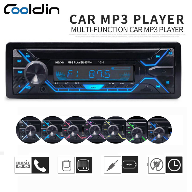 COOLDIN Radio Mobil 1din Autoradio Aux 