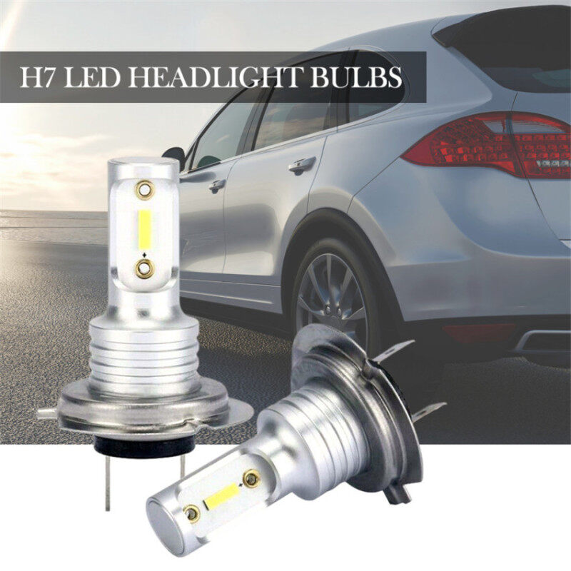 Bộ Chuyển Đổi Đèn Pha LED H7 100% Độ, Bộ Chuyển Đổi Đèn Pha Hi / Lo Chùm 55W 8000LM 360 K Siêu Sáng Bán Buôn 6000 Độ Chính Hãng