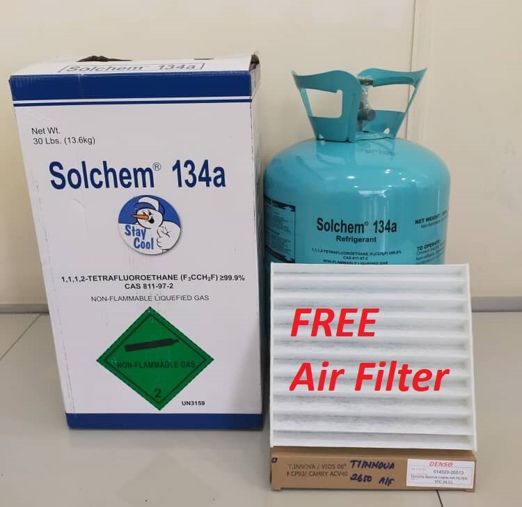 Solchem R134a Refrigerant Gas Lazada