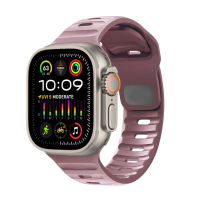 Sport Strap for Apple Watch Ultra 2/Ultra 49mm 45mm 41mm 42mm 38mm 44mm 40mm Soft Silicone Outdoor Strap for iWatch Series 9 8 7 6 5 4 SE 3 2 1