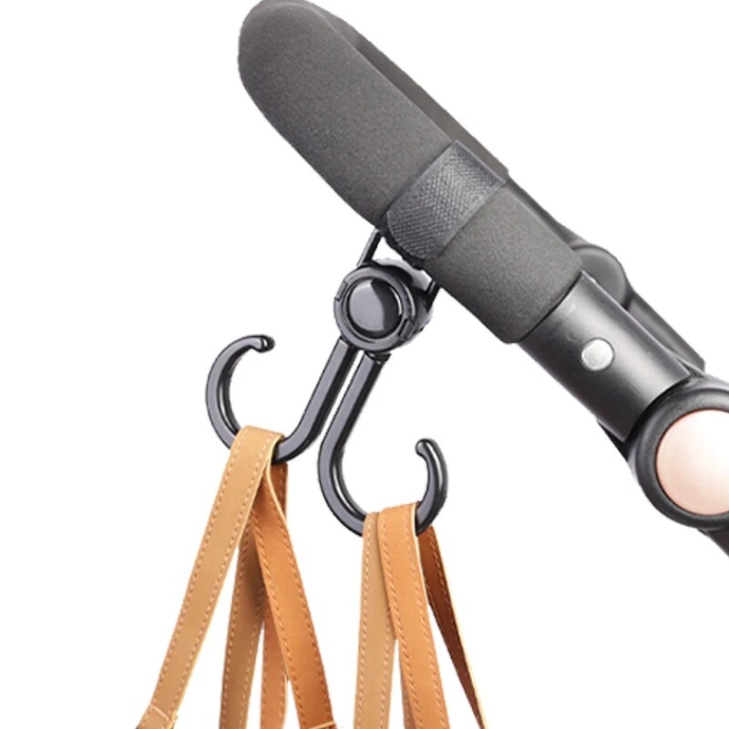 2 cái móc treo chống đỡ mua sắm Xe Đạp Móc xe đẩy nhiều mục đích móc xe đẩy trẻ em xe đạp
