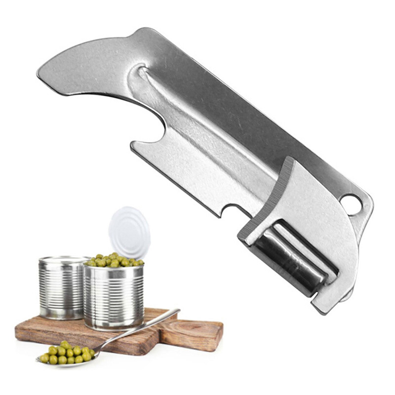 Tinmou Utili-key Stainless Steel Multi-function Can Opener Opener Folding Mini Opener
