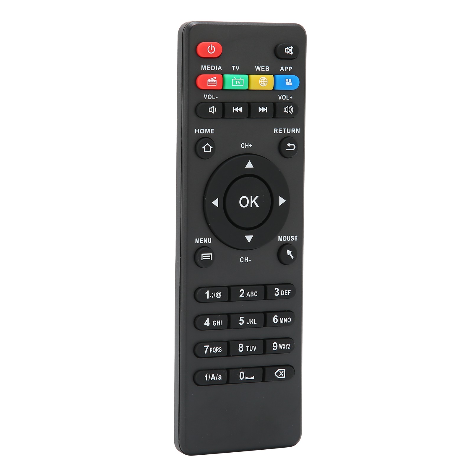 CS918 TV Box Set Top Box Remote Control Controller for MXV V88 V99 Q7 Q8 Black