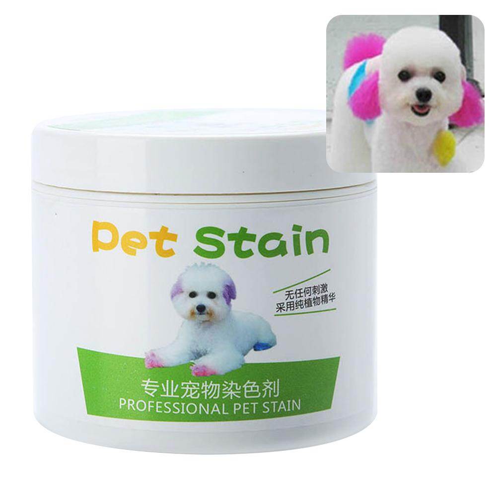 Pet Hair Dyes Dog Hair Cream Fading Hair Dye Dye Dye Dark Dye Paste Go Dirty Dyeing Cream Bleach 100ml Professional Pet Stain Anti Allergic Cat Dog Hair Dye Cream Coloring Agent
