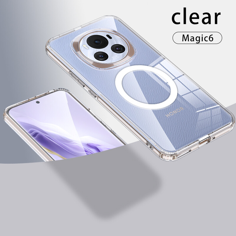 For Huawei Honor Magic 6 Pro 6Pro Case Transparent Cover
