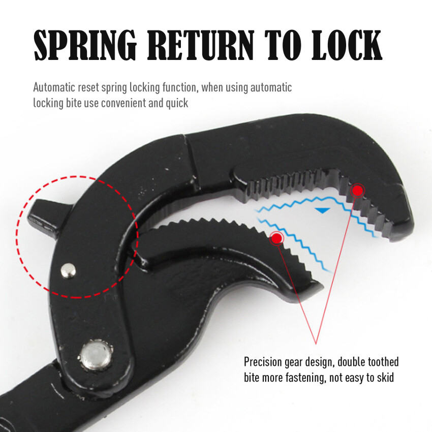 Universal Wrench Tool Set Open Mouth Global Open Wrench Single Function Fast Automatic Adjustment Activity Wrench
