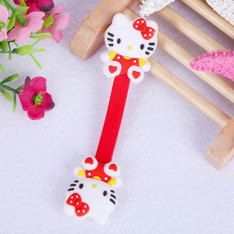Cartoon Cord Wire Cable Organizer Cable Management Cable Winder For Charging Cable Earphone Cord Wire