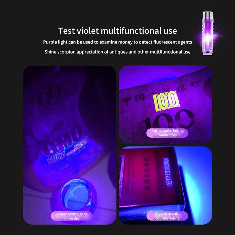 Trọng lượng nhẹ siêu nhỏ gọn Đèn pin ngọn đuốc nhỏ gọn Đèn LED Đèn cầm tay kích thước nhỏ ngọn đuốc Keyring Trọng lượng nhẹ siêu nhỏ gọn Đèn pin độ sáng cao