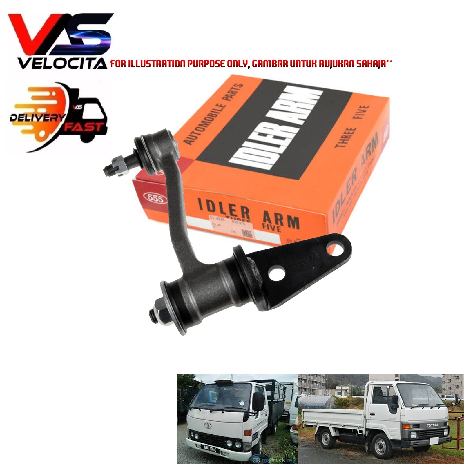 THREE FIVE IDLER ARM TOYOTA DYNA LH80 LY100 Lazada