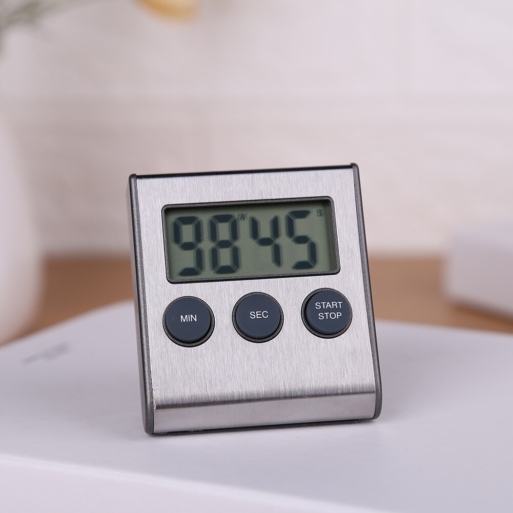 【ANENG】 Kitchen Countdown LCD Digital Timer Cooking Alarm Reminder Magnet Clock