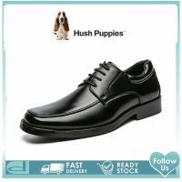 Hush-Puppies Leather Shoes Men Formal Shoe Wedding Shoes Formal Shoes for Men Korean Leather Shoes Office Shoes Leather Shoes for Men Big Size 45 46 47 48