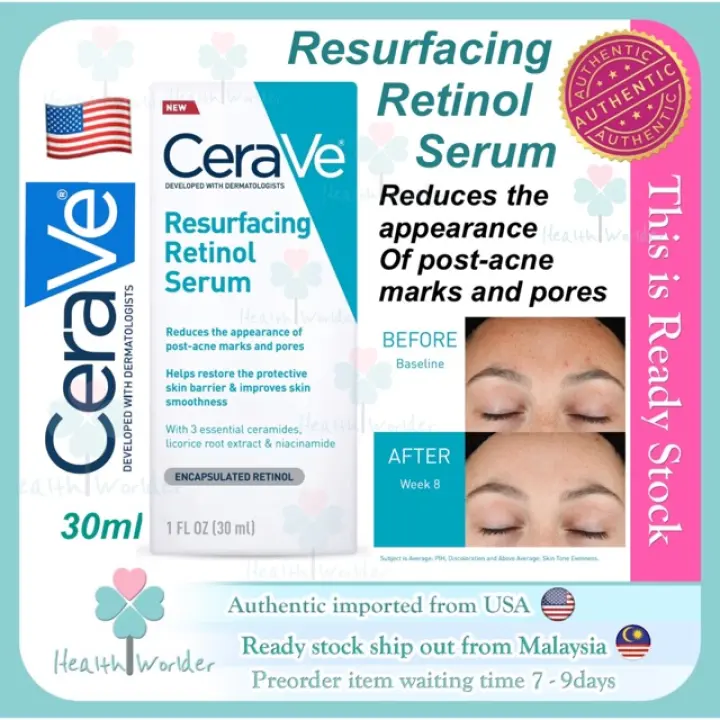 cerave retinol serum for acne