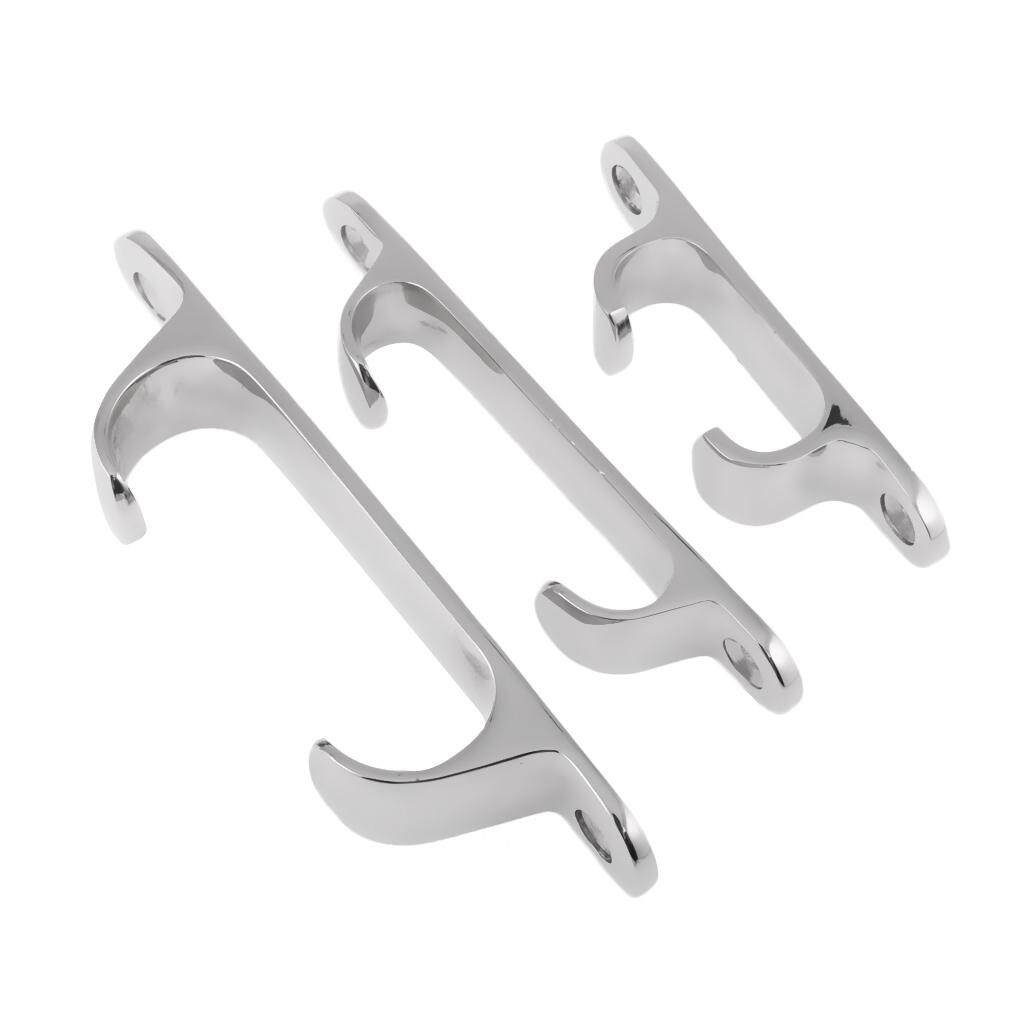 6/" Polished Stainless Steel Straight Chocks