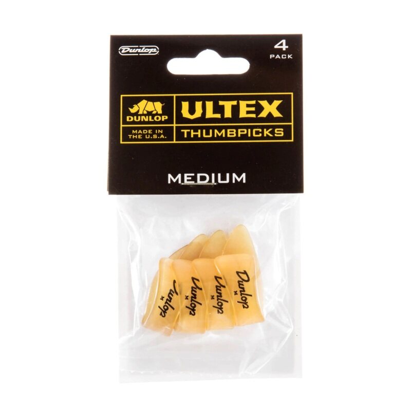 Jim Dunlop Ultex Thumbpicks 9072P , Medium( 4pcs /Pack) Malaysia