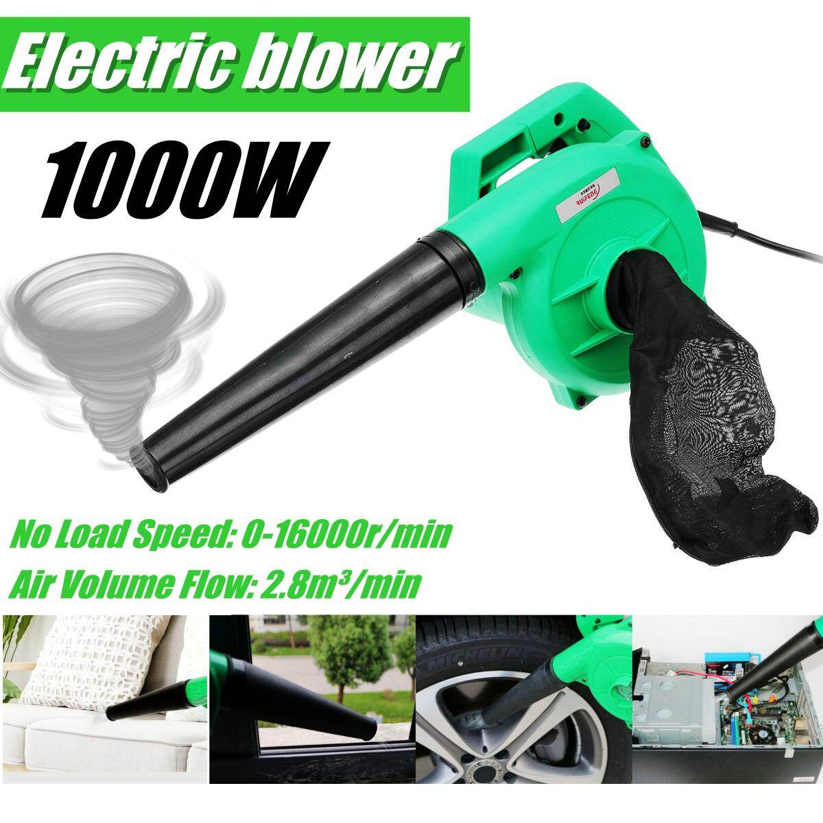 Máy Thổi+Hút Bụi Cầm Tay ABG Công Suất Lớn 1000W Tốc Độ Không Tải 3000-16000r/min Máy Vừa Thổi Vừa Hút Đa Năng Ứng Dụng Nhiều Trong Các Xưởng Mộc, Vệ Sinh Máy Móc – Hàng Chính Hãng