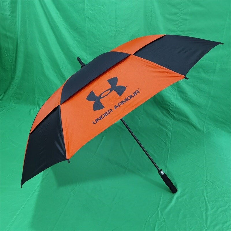 ☃ Sell like hot cakes special golf umbrella uv protection umbrella large automatic double wind rain the sun umbrella sun umbrella