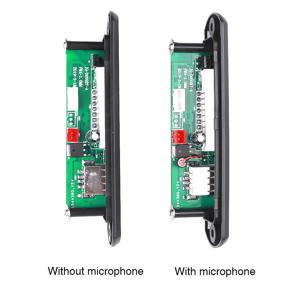 Bo Mạch Giải Mã MP3 Bluetooth 5.0 Không Dây DC 5V Mô-đun Trình Phát Âm Thanh Tích Hợp Loa 2*3W Màn Hình LCD Rảnh Tay Mic Ghi Âm USB Đĩa U TF FM Radio 3.5Mm Aux Line-In MP3 WAV WMA [Bộ Khuếch Đại 6W/BT 5.0/Màn Hình LCD/Mic/Ghi Âm]