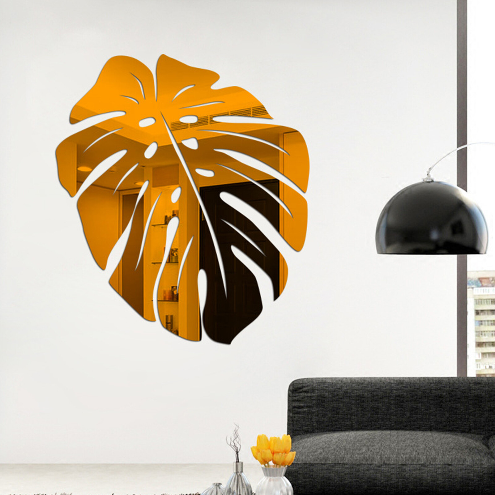 POCO Leaf Wall Sticker Wall Decor Self-adhesive Convenient Leaf Wall Sticker