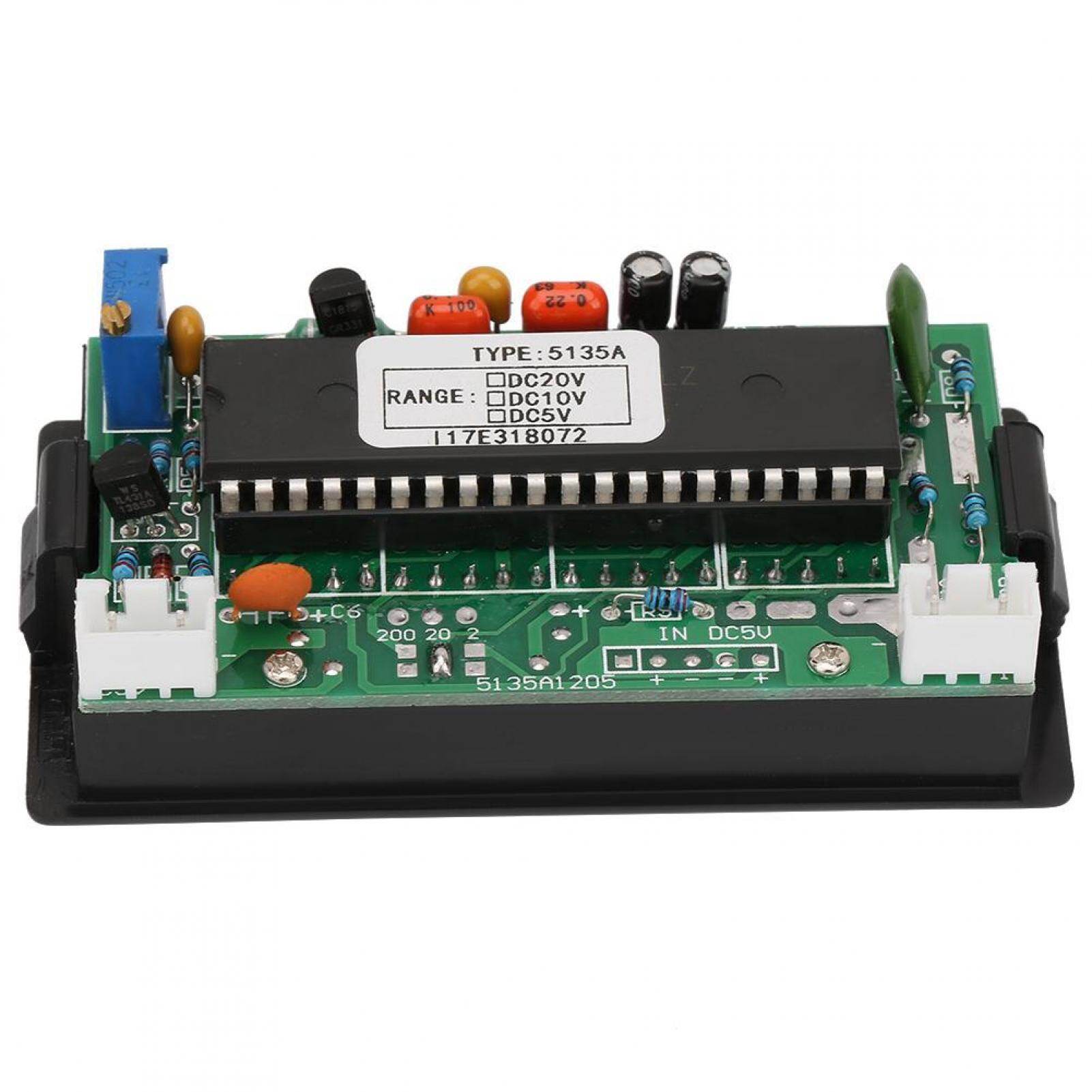 5135A 3 1/2 Digit Red LED Digital Panel Meter DC Voltmeter Voltage Meter