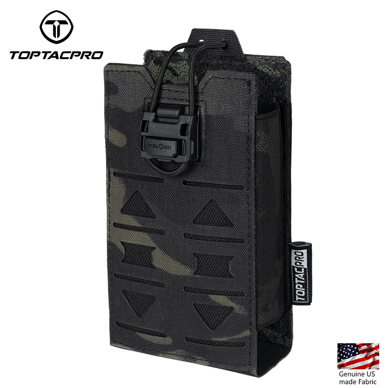 Borsa Tattica TOPTACPRO TP8516 Per Mag 9mm E Coltello – Morbida Con Maniglia A Gancio E Fissaggio MOLLE