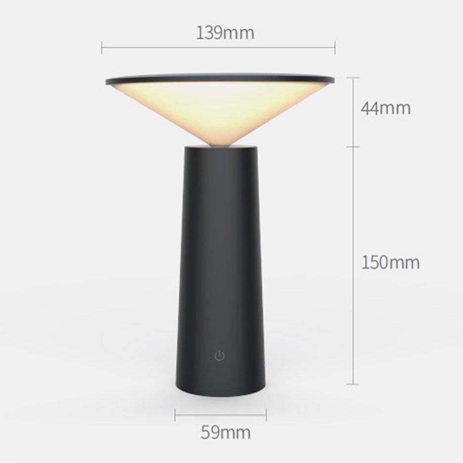 Nóng Người Bán Bảo Vệ Mắt Đọc Sách LED Để Bàn Đèn Xoay Giá Đỡ Ba Màu Đèn