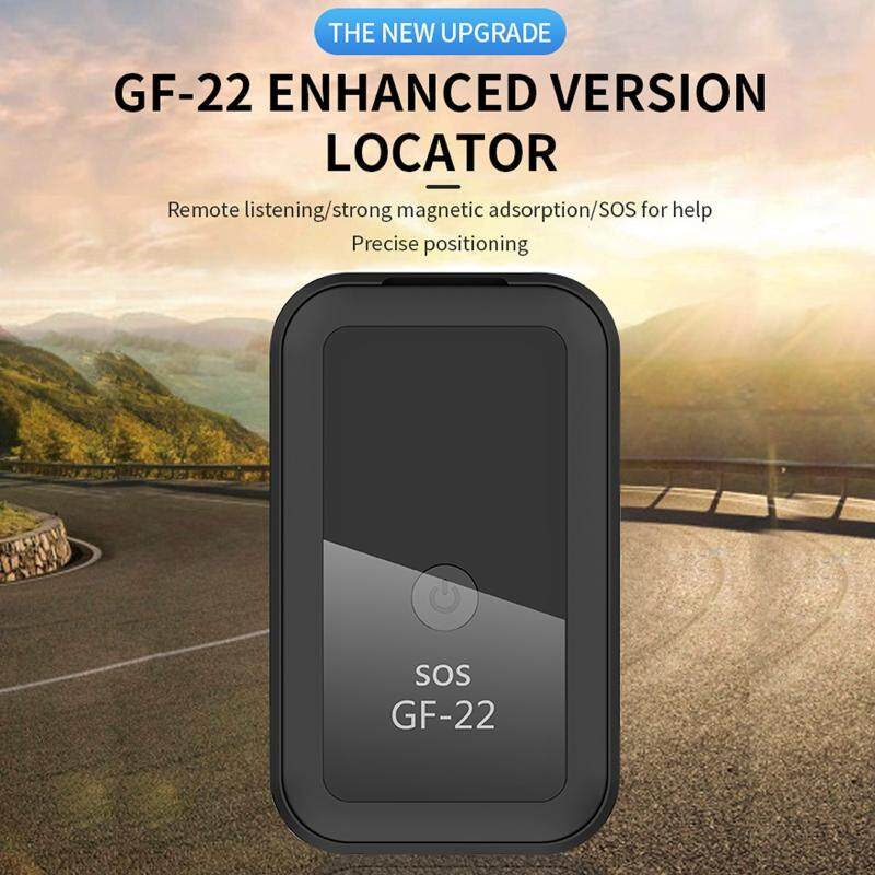 GF22อุปกรณ์ติดตามรถGPS,ใหม่ปี2021อุปกรณ์ติดตามตำแหน่งขนาดเล็กทำจากแม่เหล็กแข็งแรงสามารถบันทึกตำแหน่งสำหรับรถยนต์มอเตอร์ไซค์รถบรรทุก