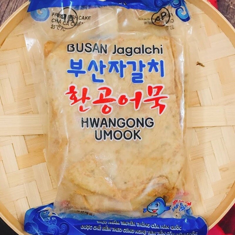 Chả cá hàn quốc busan 450g loại ngon