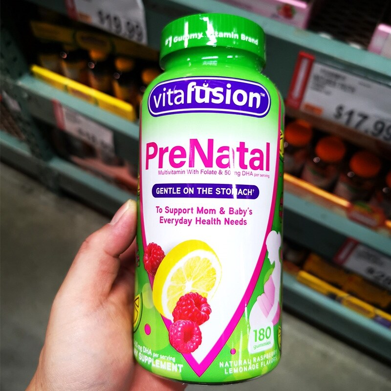 Spot / American vitafusion PreNatal bear candy pregnant women folic