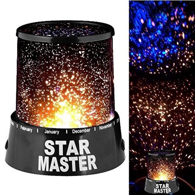 LED Night Light Starry Sky Star Moon Planet Space Projector Lamp Universe Decorative Lamp