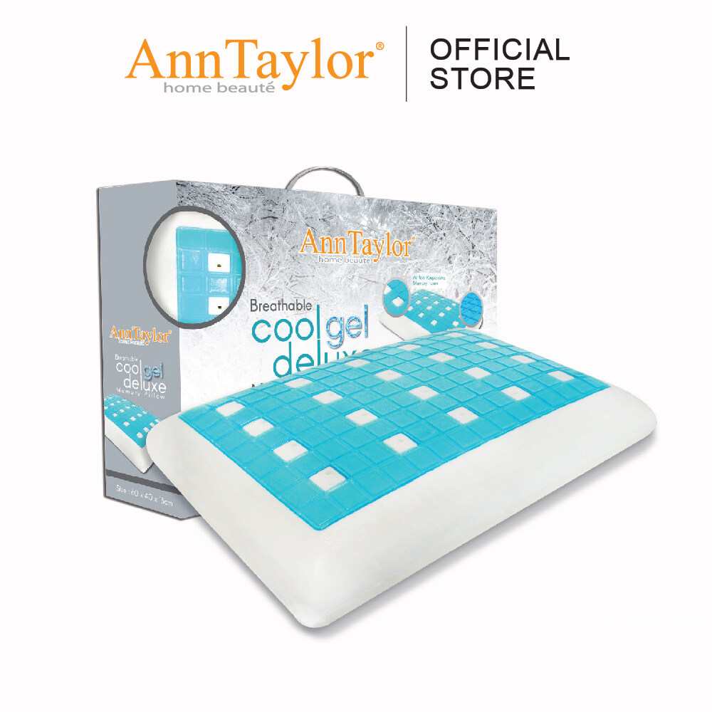 Ann Taylor Breathable Cool Gel Deluxe Memory pillow Lazada