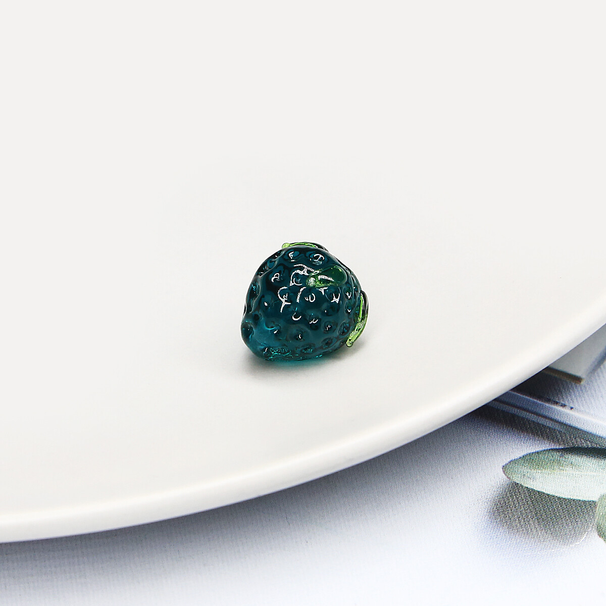 Multicolor Glass Beads Lovely Strawberry Beads For Jewelry Making DIY Couple Bracelet Crafts Findings