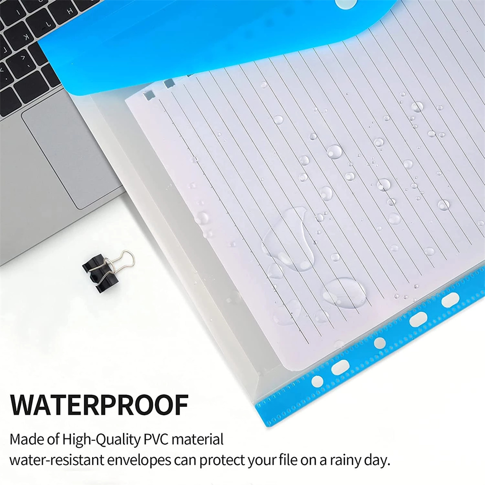 Supplies Files For Folders Office Wallets Bags Document Size Plastic File