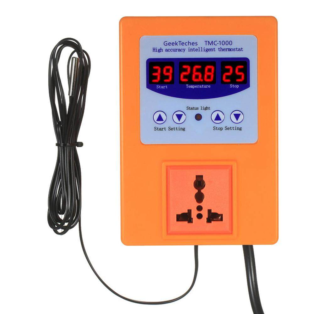Digital LED Temperature Controller 10A Thermostat Control Switch Probe K9