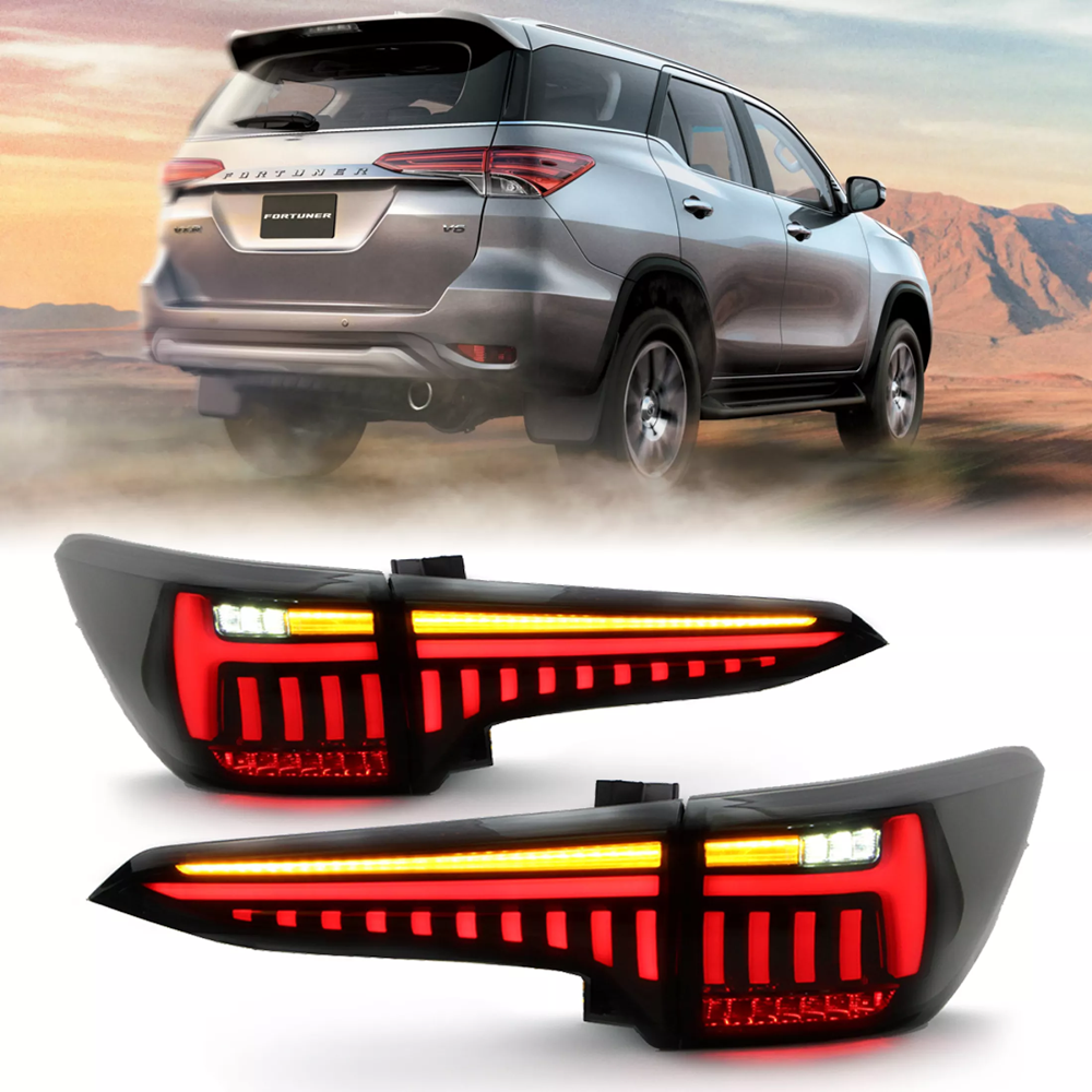 Tail Lights for TOYOTA Fortuner 20162020 Full LED Tail Light Rear Lamp