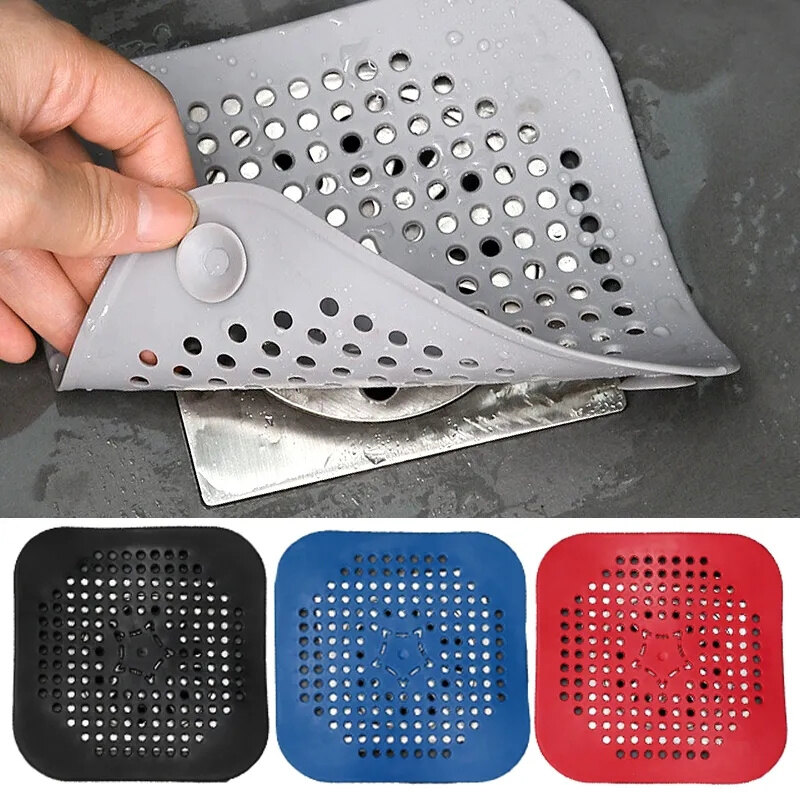 Anti-Clogging Filter Bathroom Drain Floor Sink Strainer Kitchen Tool