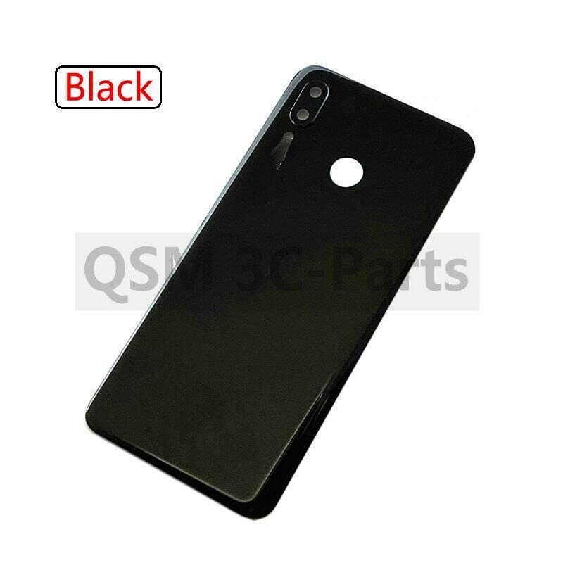 For Huawei Nova 3 Battery Cover Back Glass with Logo Nova3 Rear Battery Door Housing Case Battery Cover with Lens Glass Adhesive Sticker