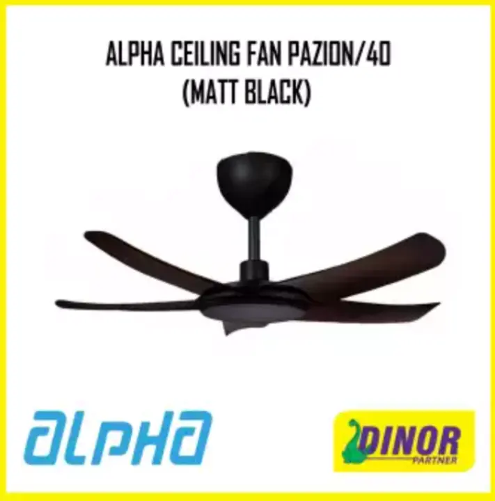 Own Lorry Delivery Only In Johor Alpha Ceiling Fan Alkova Pazion 40 Matt Black Lazada