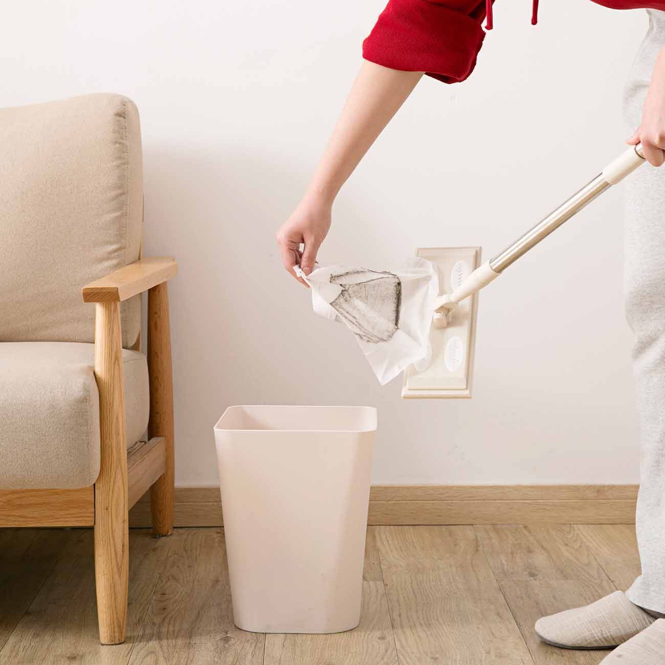 Homenhome Electrostatic Dust Mop with Disposable Tissue Household Floor Mop Cleaning Tools