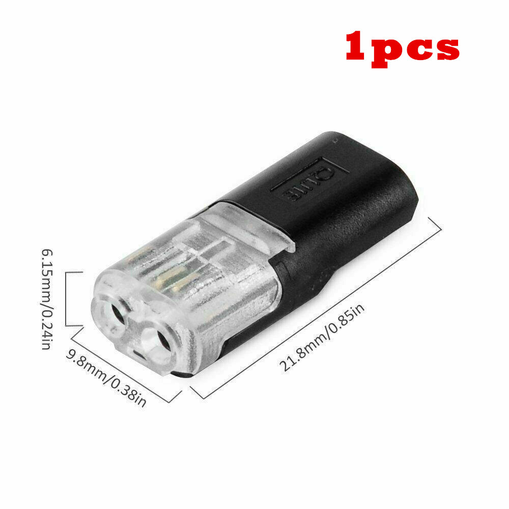 1/5/10/20Pcs Car 2 Pins Way Plug Wire Cable Fast Connector Automotive Wire Repair Waterproof Accessory