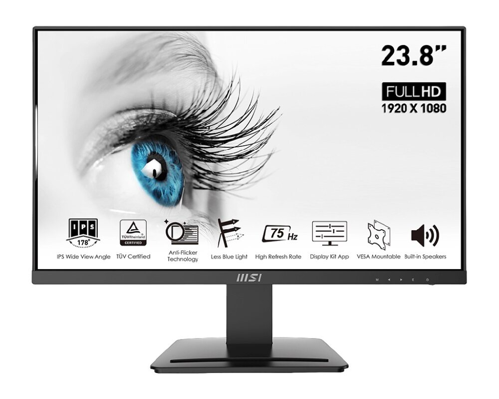 MSI PRO MP243W Professional Monitor Lazada