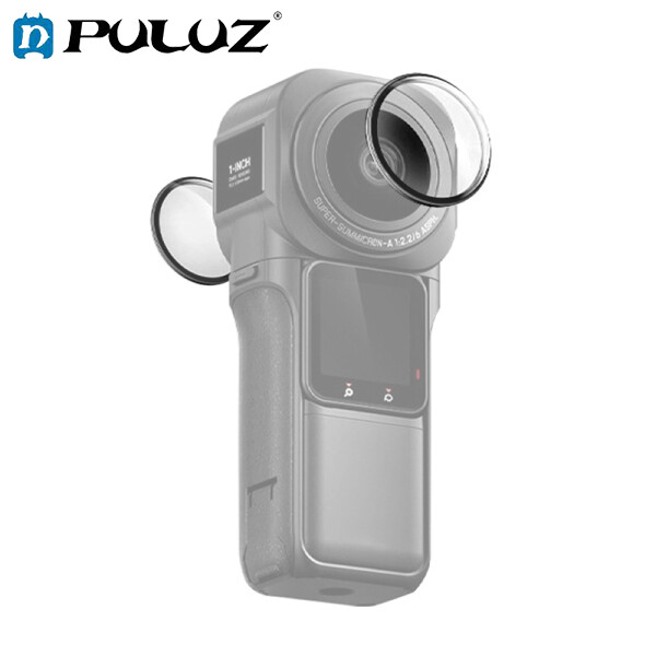 Puluz lens guard pc protective cover for insta360. one rs 1-inch 360 edition