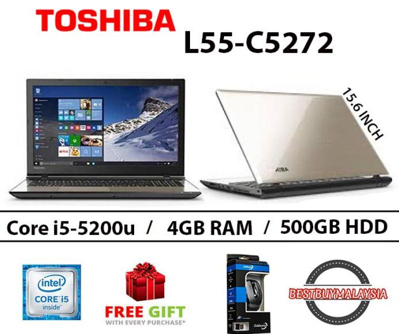 Toshiba L55-C5272 Intel core i5-5200u 4GB RAM 500GB HDD 15 