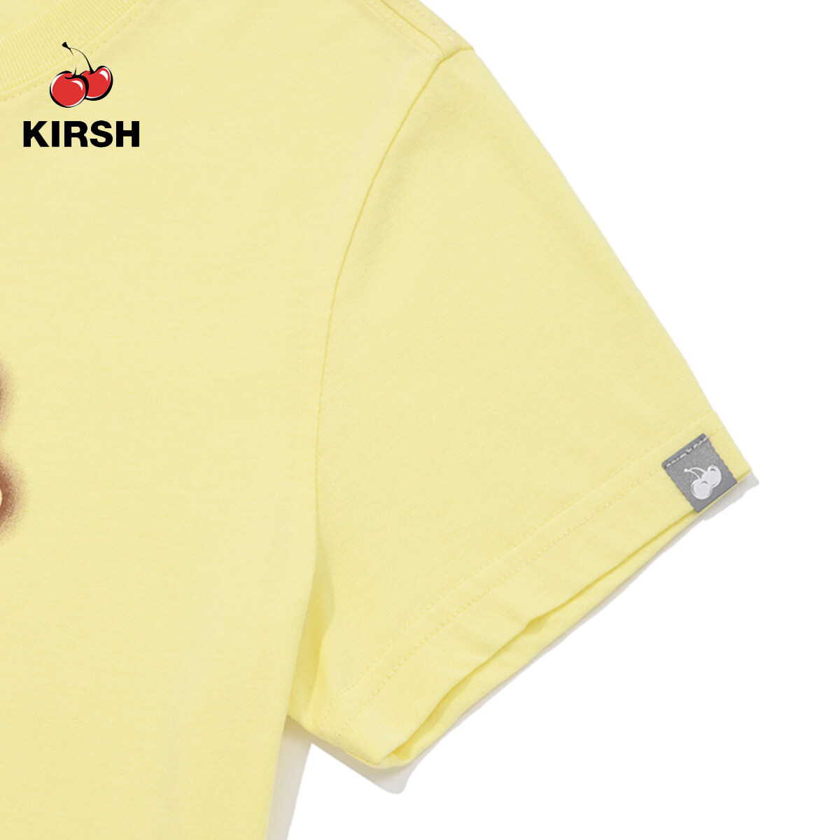 ☆KIRSH☆ Witty Bunny Crop Modal T-Shirt Light Yellow KIRSH] WITTY BUNNY CROP MODAL T-SHIRT I 24SS | Lazada Singapore