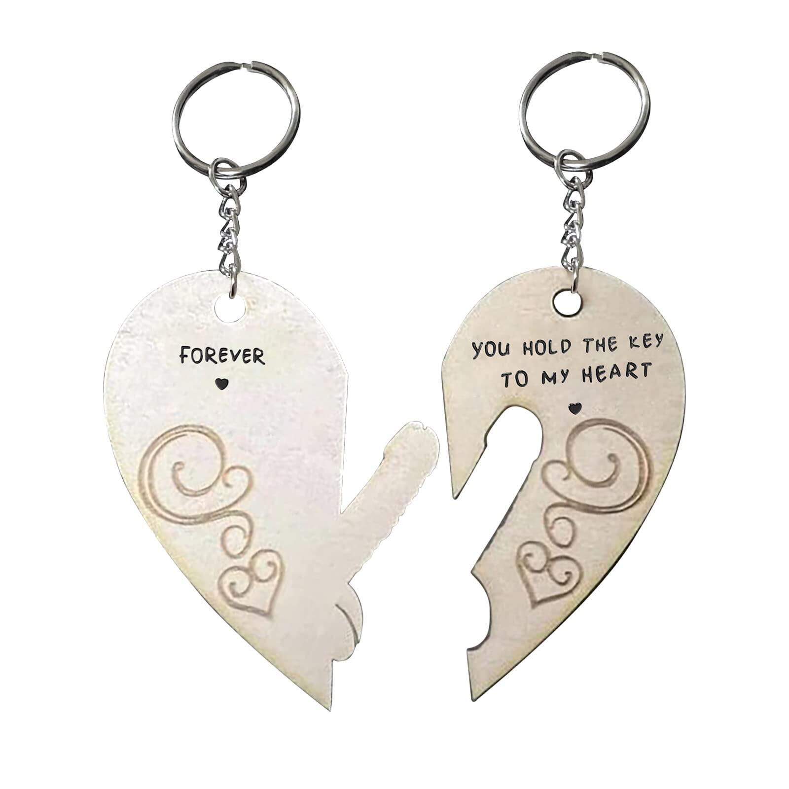 Friends Keychain Heart Keychain Valentines Day Gifts For Her Key To My Heart Valentines Day Gifts For Him Boyfriend