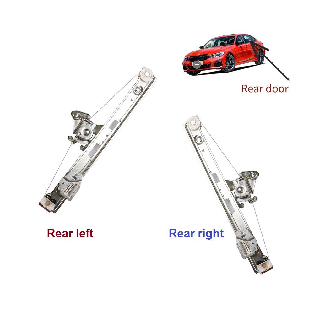 Rear electric window regulator right left side for bmw e46 3series 1998 1999 2000 2001 2002 2003 2004 2005 51358212100