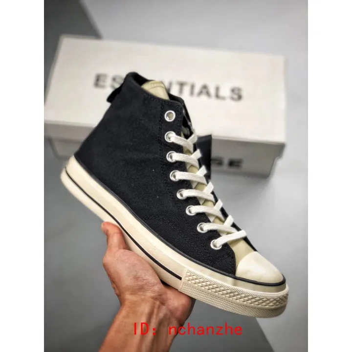 fear of god canvas shoes